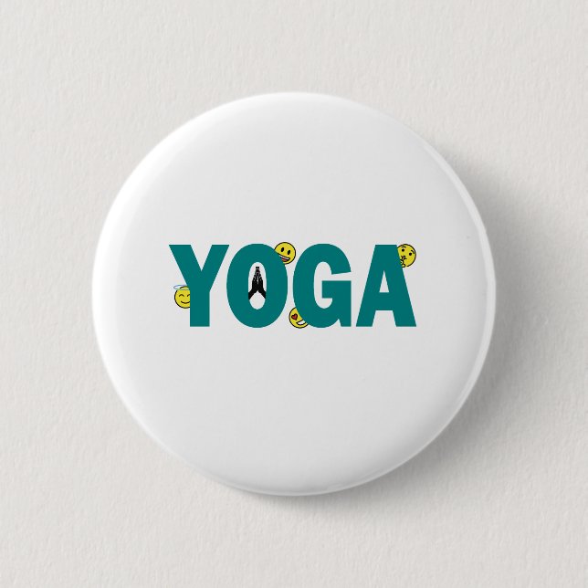 Yoga Emoji-knapp Knapp (Framsida)