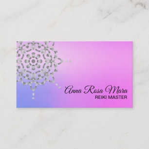 *~* Yoga Energy Healer Massage Reiki Meditation Visitkort