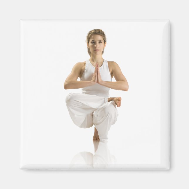 Yoga Exercise Magnet (Framsidan)