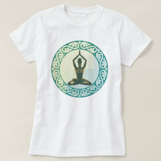 Yoga Exercise Sitta Pose Meditation T Shirt
