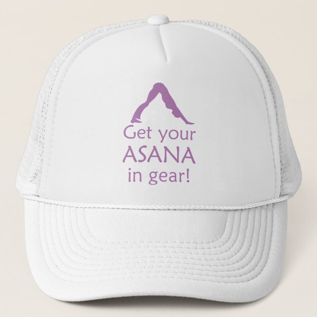 Yoga får din Asana i öronen Keps (Framsida)