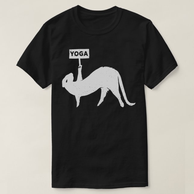 Yoga Ferret T Shirt (Design framsida)