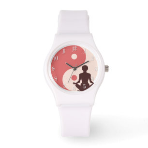 Yoga-flicka Armbandsur
