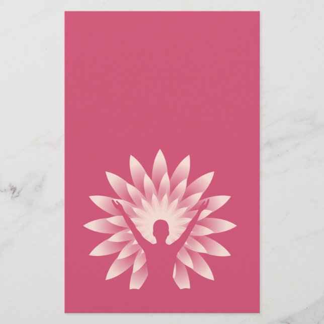 Yoga-flicka Flygblad (Framsidan)