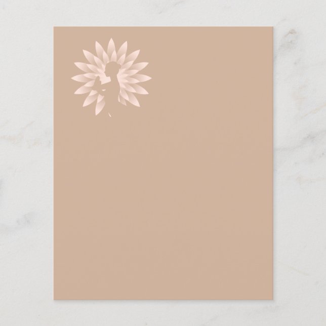 Yoga-flicka Flygblad (Framsidan)