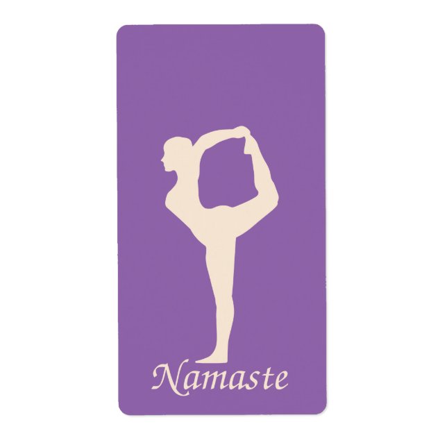 Yoga-flicka Fraktsedel (Framsidan)