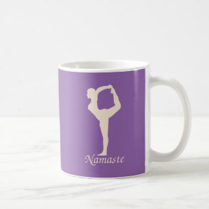 Yoga-flicka Kaffemugg