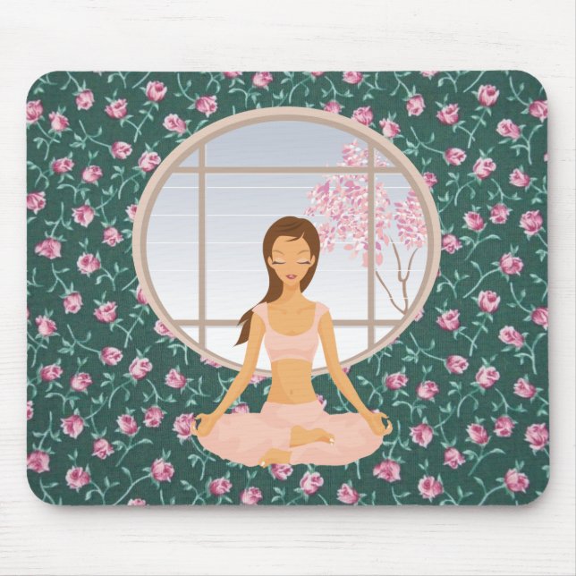 yoga flicka musmatta (Framsidan)