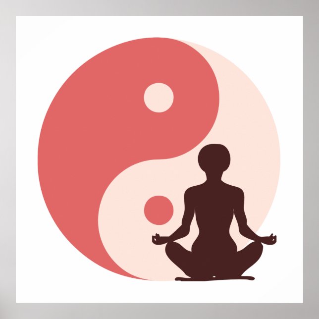 Yoga-flicka Poster (Framsidan)