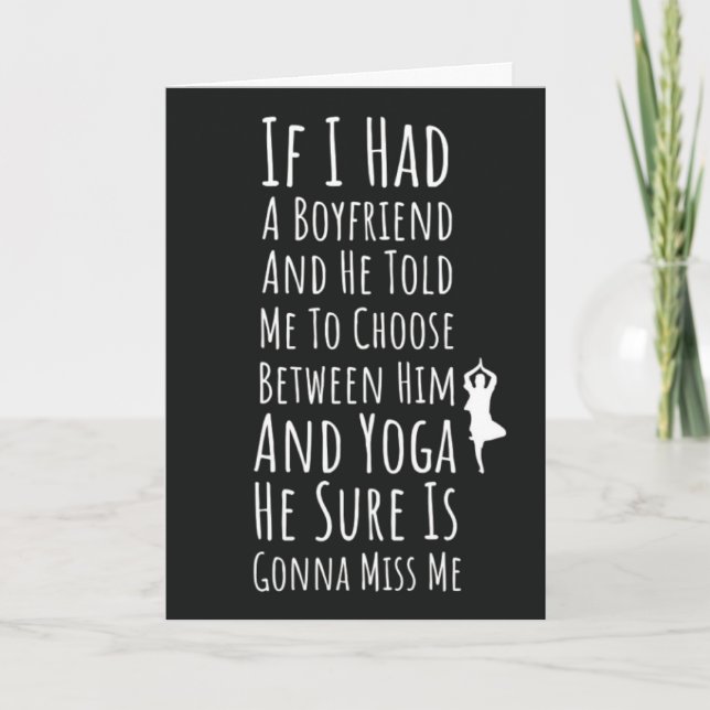 Yoga Flickor Kort Till Henne Namaste (Framsida)