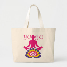 Yoga Flor de Loto Jumbo Tygkasse