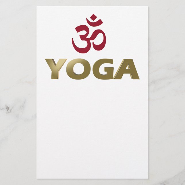 Yoga Flygblad (Framsidan)