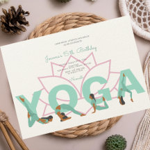 Yoga födelsedagsfest