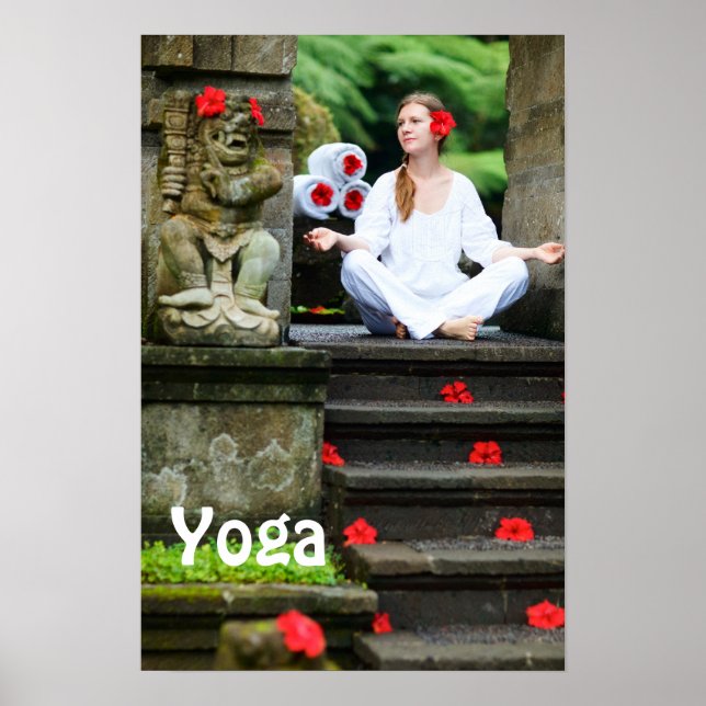 Yoga för unga kvinnor poster (Framsidan)