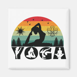 Yoga - Fred, Kärlek och ljus Magnet