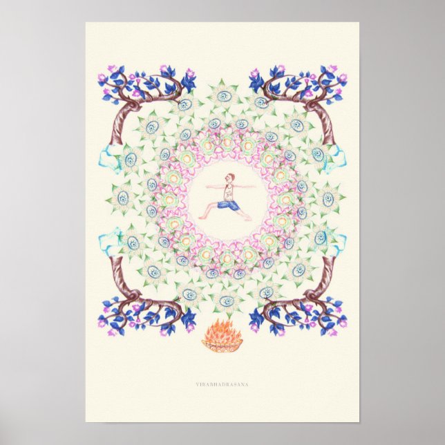 yoga Garden IV Poster (Framsidan)