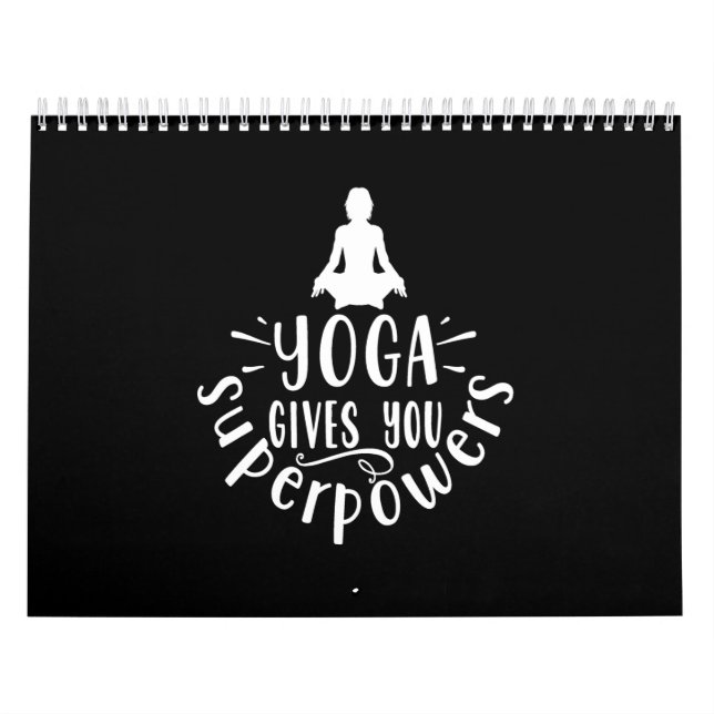 yoga ge, supermakter kalender (Omslag)