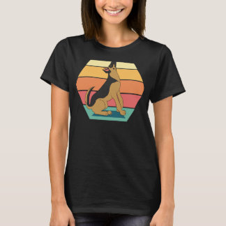 Yoga German Shepherd Hund Pose T Shirt