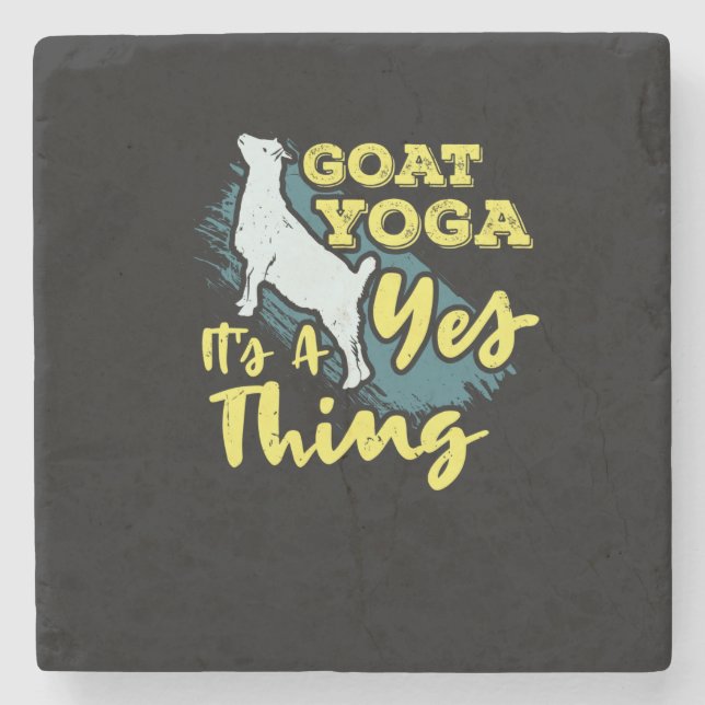 Yoga Get Goatyoga Stenunderlägg (Framsidan)