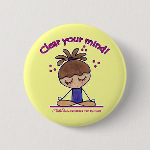 Yoga Girl Clear Din Mind Knapp