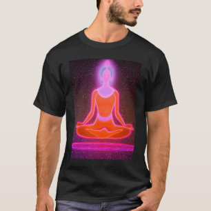Yoga Girl Female Sol Salutation Meditation Chakra T Shirt