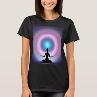Yoga Girl Female Sol Salutation Meditation Chakra T Shirt
