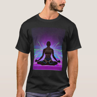 Yoga Girl Female Sol Salutation Meditation Chakra T Shirt
