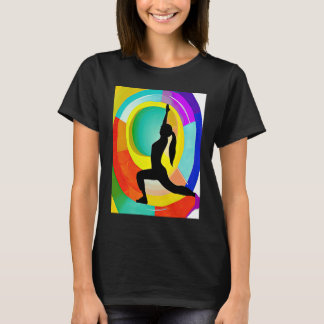 Yoga Girl Female Sol Salutation Meditation Chakra T Shirt