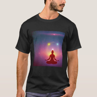Yoga Girl Female Sol Salutation Meditation Chakra T Shirt