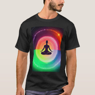 Yoga Girl Female Sol Salutation Meditation Chakra T Shirt