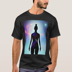 Yoga Girl Female Sol Salutation Meditation Chakra T Shirt