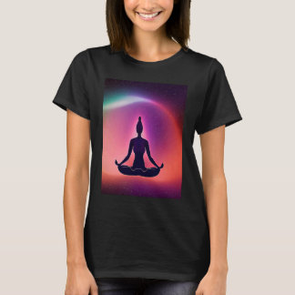 Yoga Girl Female Sol Salutation Meditation Chakra T Shirt