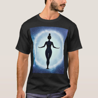 Yoga Girl Female Sol Salutation Meditation Chakra T Shirt