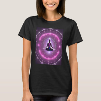 Yoga Girl Female Sol Salutation Meditation Chakra T Shirt