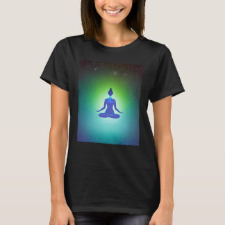 Yoga Girl Female Sol Salutation Meditation Chakra T Shirt