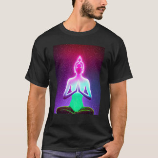 Yoga Girl Female Sol Salutation Meditation Chakra T Shirt