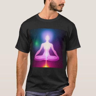 Yoga Girl Female Sol Salutation Meditation Chakra T Shirt