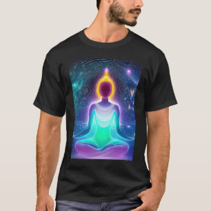 Yoga Girl Female Sol Salutation Meditation Chakra T Shirt