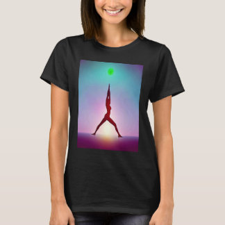 Yoga Girl Female Sol Salutation Meditation Chakra T Shirt