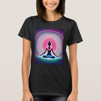 Yoga Girl Female Sol Salutation Meditation Chakra T Shirt