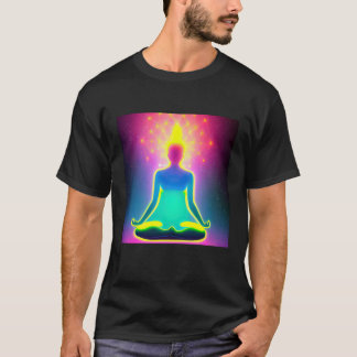 Yoga Girl Female Sol Salutation Meditation Chakra T Shirt