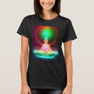 Yoga Girl Female Sol Salutation Meditation Chakra T Shirt