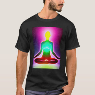 Yoga Girl Female Sol Salutation Meditation Chakra T Shirt