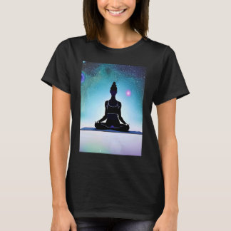 Yoga Girl Female Sol Salutation Meditation Chakra T Shirt