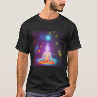 Yoga Girl Female Sol Salutation Meditation Chakra T Shirt