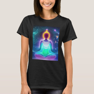 Yoga Girl Female Sol Salutation Meditation Chakra T Shirt
