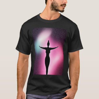 Yoga Girl Female Sol Salutation Meditation Chakra T Shirt