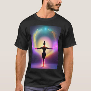 Yoga Girl Female Sol Salutation Meditation Chakra T Shirt