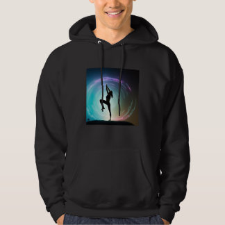 Yoga Girl Female Sun Salutation Meditation Chakra  Hoodie