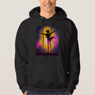 Yoga Girl Female Sun Salutation Meditation Chakra  Hoodie